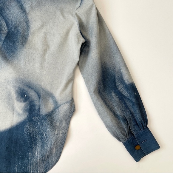 Authentic 1992 Vivienne Westwood 'Always On Camera' Button Up, Vintage, Size 10 - Picture 11 of 16